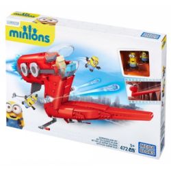 MEGA BLOKS CNF60 non  MÁY BAY PHẢN LỰC SIÊU DIỆN bộ đồ chơi xếp lắp ráp ghép mô hình Movie & Game SUPERVILLAIN JET Phim Và Trò Chơi 472 khối