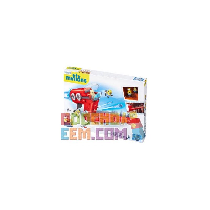 MEGA BLOKS CNF60 non  MÁY BAY PHẢN LỰC SIÊU DIỆN bộ đồ chơi xếp lắp ráp ghép mô hình Movie & Game SUPERVILLAIN JET Phim Và Trò Chơi 472 khối