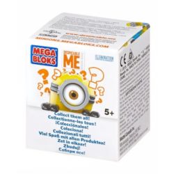 MEGA BLOKS CNT40 non  LITTLE YELLOW MAN BLIND BOX SERIES 2 (GÓI NGẪU NHIÊN) bộ đồ chơi xếp lắp ráp ghép mô hình Frozen BUILDABLE MINIONS BLIND PACKS SERIES II {RANDOM BAG} Nữ Hoàng Băng Giá 9 khối