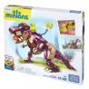MEGA BLOKS CPC51 non  THÚ CƯỠI KHỦNG LONG bộ đồ chơi xếp lắp ráp ghép mô hình Dino DINO RIDE 421 khối