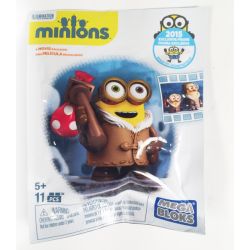 MEGA BLOKS CPC56 non  BOB (ĐỘC QUYỀN SDCC 2015) bộ đồ chơi xếp lắp ráp ghép mô hình Dc Comics Super Heroes BOB (SDCC 2015 EXCLUSIVE) Siêu Anh Hùng Dc 11 khối