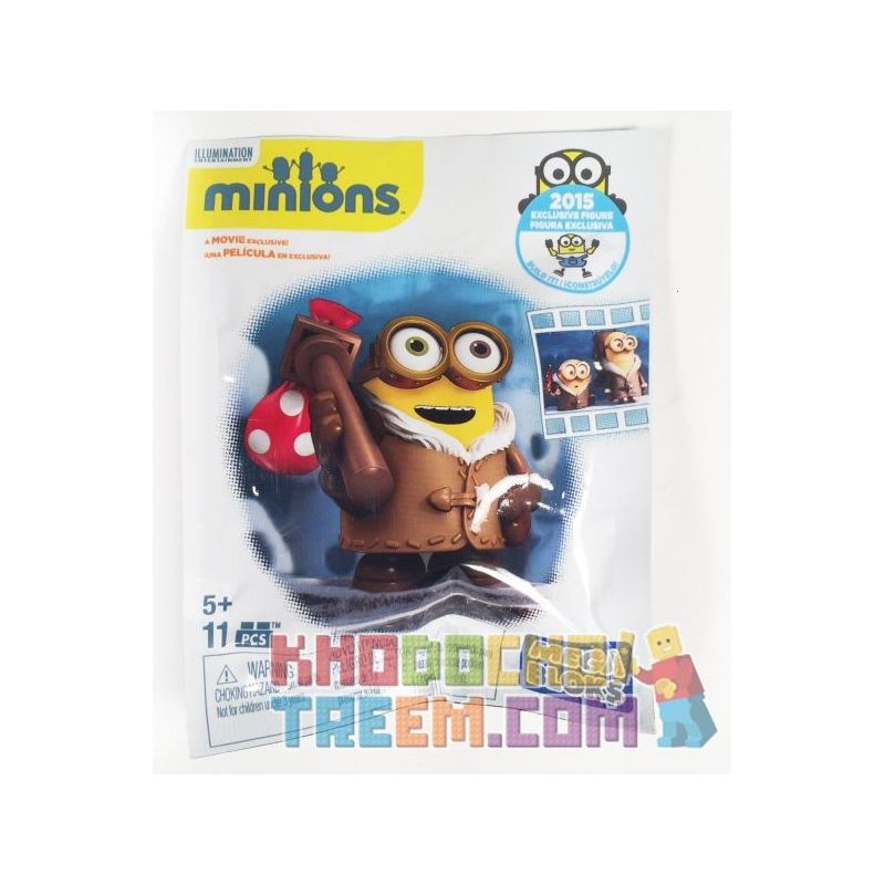 MEGA BLOKS CPC56 non  BOB (ĐỘC QUYỀN SDCC 2015) bộ đồ chơi xếp lắp ráp ghép mô hình Dc Comics Super Heroes BOB (SDCC 2015 EXCLUSIVE) Siêu Anh Hùng Dc 11 khối