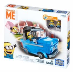 MEGA BLOKS DKT69 non  TRÒ ĐÙA Ô TÔ bộ đồ chơi xếp lắp ráp ghép mô hình Motorcycle Motorbike MOTOR MISCHIEF Xe Hai Bánh 176 khối