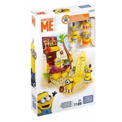 MEGA BLOKS DPG70 non  ĐẢO HỖN LOẠN bộ đồ chơi xếp lắp ráp ghép mô hình Movie & Game ISLAND CHAOS Phim Và Trò Chơi 77 khối