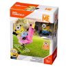 MEGA BLOKS DYD30 non  NGỌN LỬA GIÓ. bộ đồ chơi xếp lắp ráp ghép mô hình Movie & Game FLAMINGO JOYRIDE Phim Và Trò Chơi 33 khối
