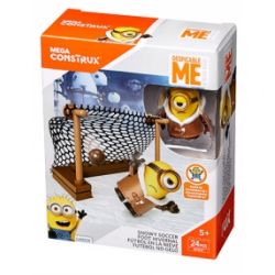 MEGA BLOKS DYD31 non  BÓNG ĐÁ TRÊN TUYẾT bộ đồ chơi xếp lắp ráp ghép mô hình Movie & Game SNOWY SOCCER Phim Và Trò Chơi 24 khối