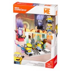 MEGA BLOKS DYD37 non  ĐỘT PHÁ HANG Ổ bộ đồ chơi xếp lắp ráp ghép mô hình Movie & Game LAIR BREAK-IN Phim Và Trò Chơi 77 khối