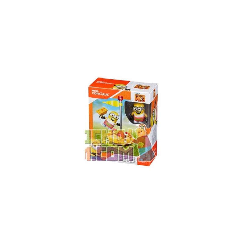 MEGA BLOKS FDX74 non  BĂNG CHUYỀN PHO MÁT bộ đồ chơi xếp lắp ráp ghép mô hình Movie & Game CHEESE MERRY-GO-ROUND Phim Và Trò Chơi 32 khối