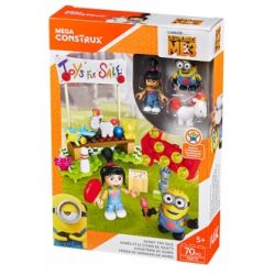 MEGA BLOKS FDX79 non  CUỘC HỌP BÁN ĐỒ CHƠI CỦA AGNES bộ đồ chơi xếp lắp ráp ghép mô hình Movie & Game AGNES’ TOY SALE Phim Và Trò Chơi 70 khối