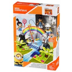 MEGA BLOKS FDX80 non  CUỘC PHIÊU LƯU KỲ LÂN CỦA AGNES bộ đồ chơi xếp lắp ráp ghép mô hình Movie & Game AGNES’ UNICORN EXPEDITION Phim Và Trò Chơi 66 khối