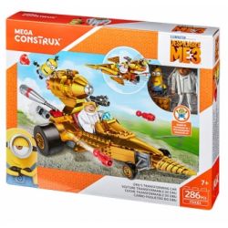 MEGA BLOKS FDX84 non  XE BIẾN HÌNH CỦA DRU bộ đồ chơi xếp lắp ráp ghép mô hình Movie & Game DRU’S TRANSFORMING CAR Phim Và Trò Chơi 286 khối