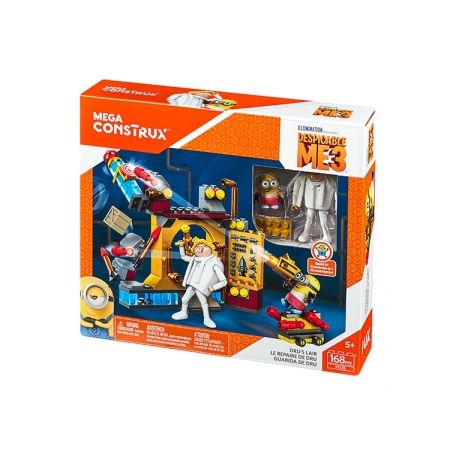 MEGA BLOKS FFJ35 non  TỔ CỦA DRU. bộ đồ chơi xếp lắp ráp ghép mô hình Movie & Game DRU’S LAIR Phim Và Trò Chơi 168 khối