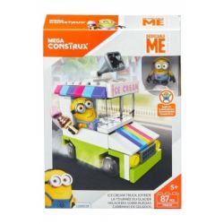 MEGA BLOKS FND01 non  XE BÁN KEM bộ đồ chơi xếp lắp ráp ghép mô hình Movie & Game ICE CREAM TRUCK JOYRIDE Phim Và Trò Chơi 87 khối