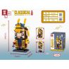 ZHEGAO QL2320 2320 non  LU JUNYI. bộ đồ chơi xếp lắp ráp ghép mô hình Brickheadz CLASSICAL MASTERPIECES Nhân Vật Đầu To 175 khối