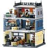 ZHEGAO QL0940 0940 non  KHÁCH SẠN VƯỜN bộ đồ chơi xếp lắp ráp ghép mô hình Creator Expert STREET VIEW Chuyên Gia Sáng Tạo 1316 khối