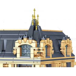 ZHEGAO QL0927 0927 non  KHÁCH SẠN CARLO bộ đồ chơi xếp lắp ráp ghép mô hình Creator Expert STREET VIEW Chuyên Gia Sáng Tạo 2099 khối