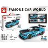 SEMBO 607329 SHENG YUAN SY 5114 non  MITSUBISHI EVO. bộ đồ chơi xếp lắp ráp ghép mô hình Racers FAMOUS CAR WORLD Đua Tốc Độ 337 khối
