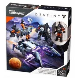 MEGA BLOKS DYF22 non  EV-37 TỐC ĐỘ CHIM SẺ bộ đồ chơi xếp lắp ráp ghép mô hình The  Ninjago Movie EV-37 RACING SPARROW Ninja Lốc Xoáy 100 khối