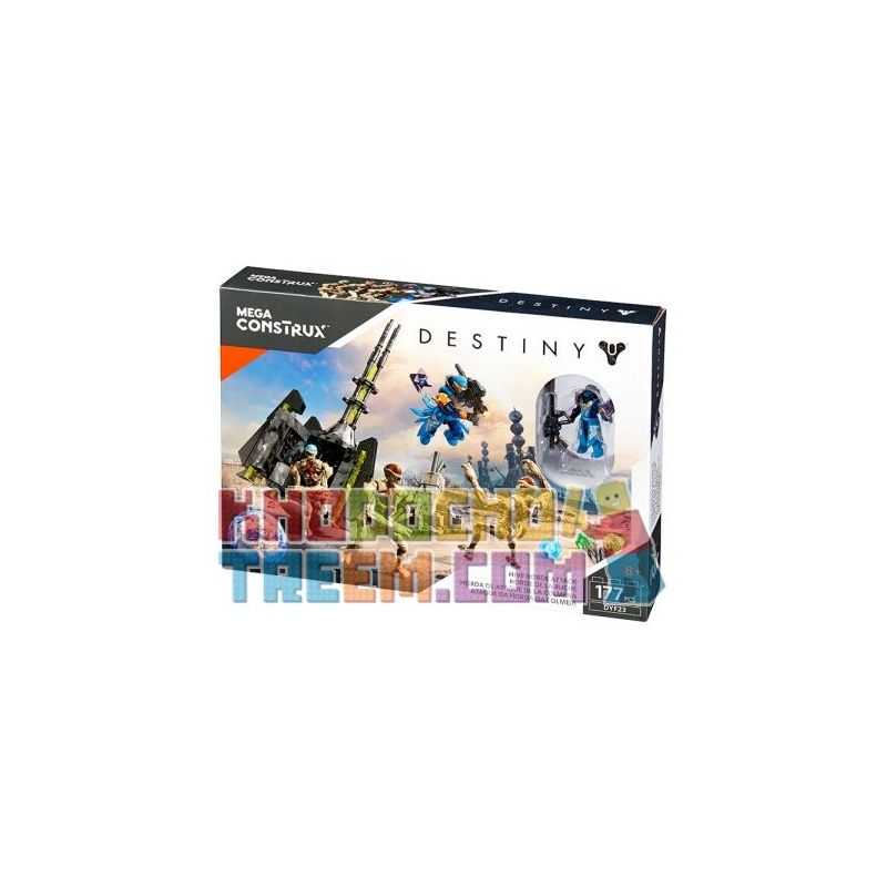 MEGA BLOKS DYF23 non  TẤN CÔNG HIVE HORDE. bộ đồ chơi xếp lắp ráp ghép mô hình The  Ninjago Movie HIVE HORDE ATTACK Ninja Lốc Xoáy 177 khối