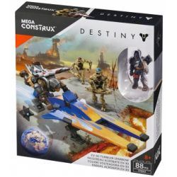 MEGA BLOKS FFB53 non  XE ĐẨY EV-30 bộ đồ chơi xếp lắp ráp ghép mô hình The  Ninjago Movie EV-30 TUMBLER SPARROW Ninja Lốc Xoáy 88 khối