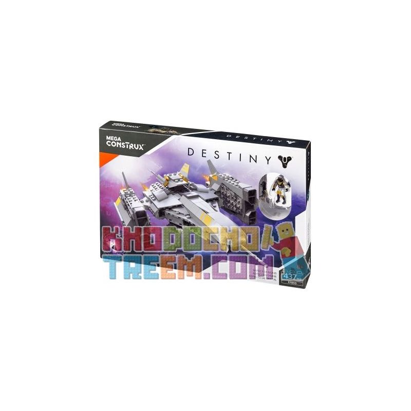 MEGA BLOKS FFB55 non  KHÍA CẠNH CỦA KÍNH bộ đồ chơi xếp lắp ráp ghép mô hình The  Ninjago Movie ASPECT OF GLASS Ninja Lốc Xoáy 437 khối