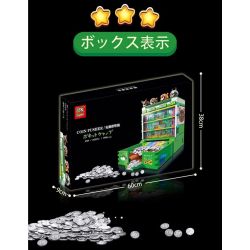 SUPER 18K K104 non  MÁY ĐẨY TIỀN ĐIỆN bộ đồ chơi xếp lắp ráp ghép mô hình Creator COIN PUSHER Sáng Tạo 2980 khối