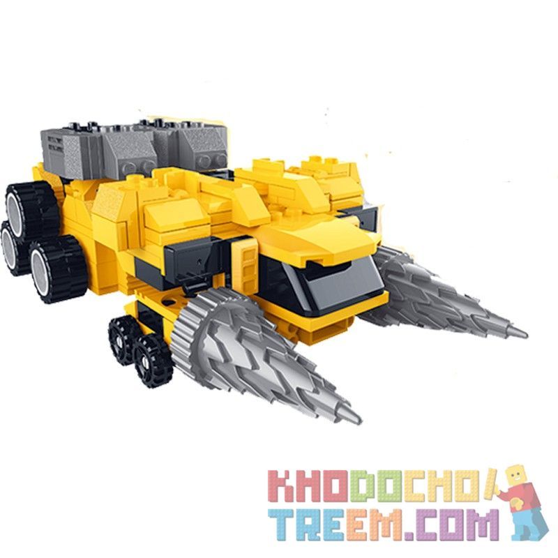 STAR DIAMOND 82631 non  MIKE. bộ đồ chơi xếp lắp ráp ghép mô hình Transformers MINIFORCE Robot Đại Chiến Người Máy Biến Hình 273 khối