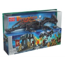 MEGA BLOKS 9883 non  RỒNG BIỂN bộ đồ chơi xếp lắp ráp ghép mô hình SEA DRAGON 55 khối