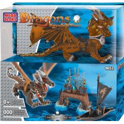 MEGA BLOKS 9652 non  ĐẠI DƯƠNG TẤN CÔNG bộ đồ chơi xếp lắp ráp ghép mô hình SEA ASSAULT 30 khối