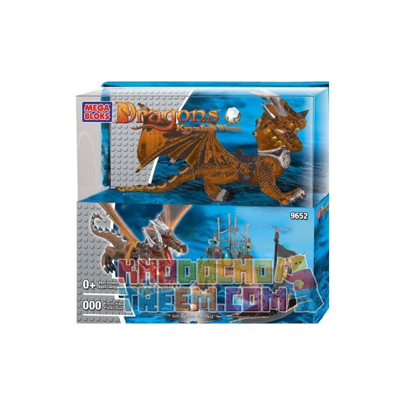 MEGA BLOKS 9652 non  ĐẠI DƯƠNG TẤN CÔNG bộ đồ chơi xếp lắp ráp ghép mô hình SEA ASSAULT 30 khối