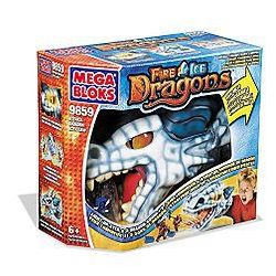MEGA BLOKS 9859 non  CHUỘT RÚT bộ đồ chơi xếp lắp ráp ghép mô hình ICE CLAW 7 khối