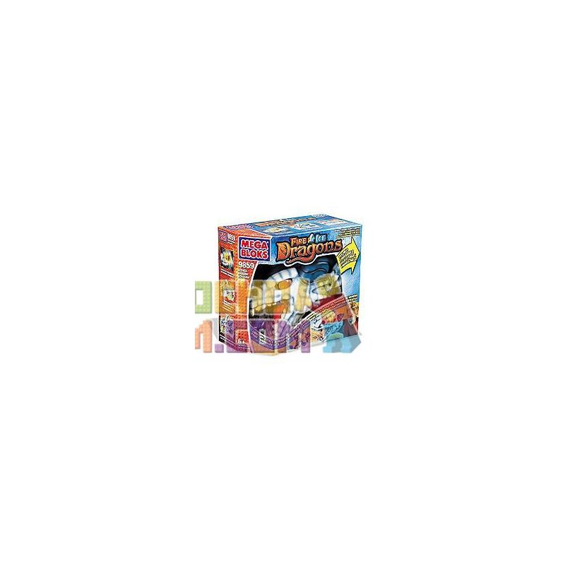 MEGA BLOKS 9859 non  CHUỘT RÚT bộ đồ chơi xếp lắp ráp ghép mô hình ICE CLAW 7 khối