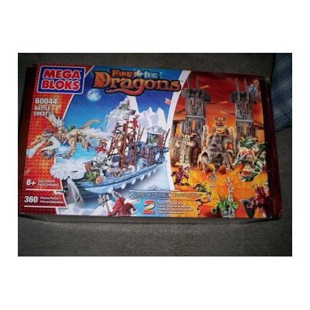 MEGA BLOKS 60044 non  HỘP CHIẾN TRANH bộ đồ chơi xếp lắp ráp ghép mô hình BATTLE CHEST 360 khối