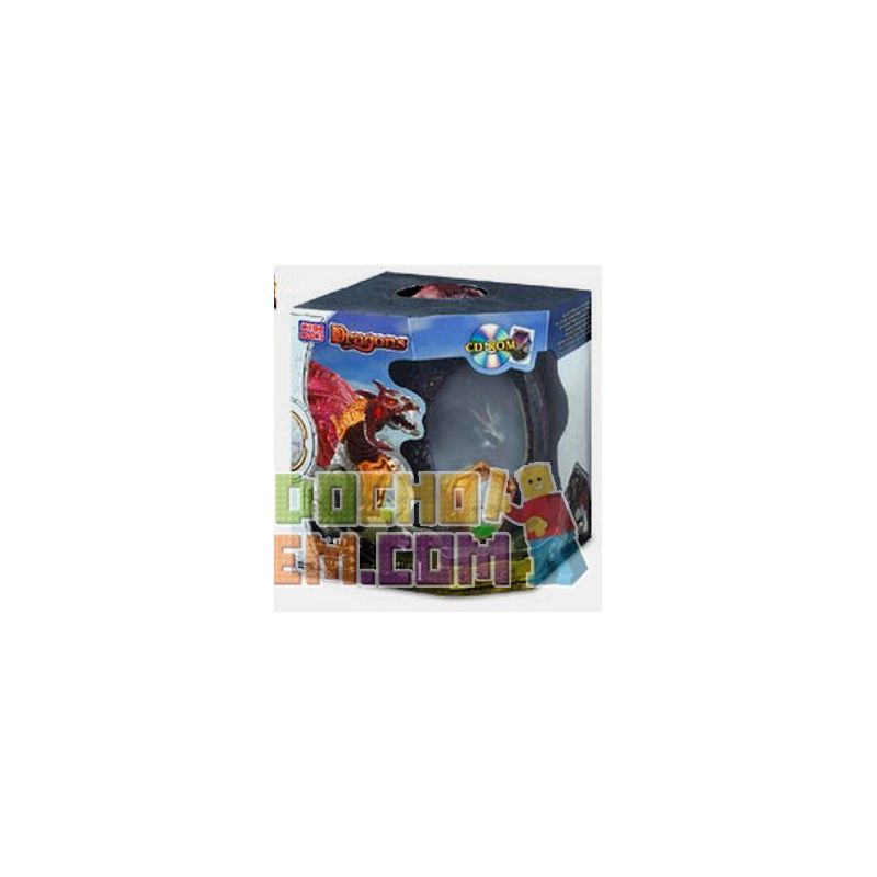 MEGA BLOKS 9417 non  SUNBLOTT EQUINOX DRAGON. bộ đồ chơi xếp lắp ráp ghép mô hình 11 khối