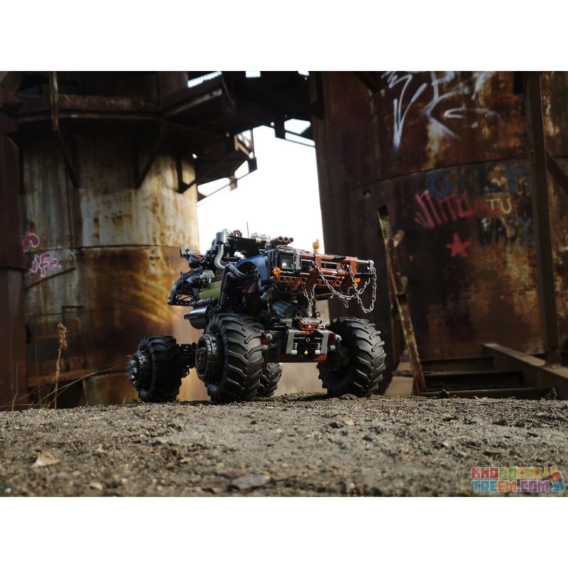 MouldKing 18006 Mould King 18006 REBRICKABLE MOC-35305 35305 MOC35305 non  THẺ KÉO NGÀY TẬN THẾ bộ đồ chơi xếp lắp ráp ghép mô hình  REBEL TOW TRUCK Kỹ Thuật Công Nghệ Cao Mô Hình Phương Tiện 1507 khối