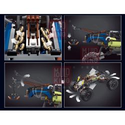 MouldKing 18006 Mould King 18006 REBRICKABLE MOC-35305 35305 MOC35305 non  THẺ KÉO NGÀY TẬN THẾ bộ đồ chơi xếp lắp ráp ghép mô hình  REBEL TOW TRUCK Kỹ Thuật Công Nghệ Cao Mô Hình Phương Tiện 1507 khối