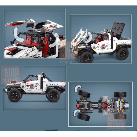 ZHEGAO 00825 00826 00827 00828 00829 00830 Xếp hình kiểu   Whiteship Buggy gồm 6 hộp nhỏ 2013 khối