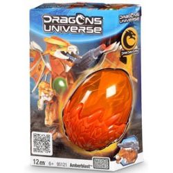 MEGA BLOKS 95121 non  AMBERBLAST. bộ đồ chơi xếp lắp ráp ghép mô hình 12 khối