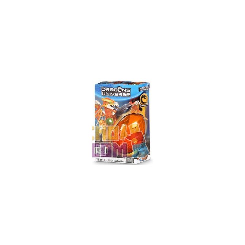 MEGA BLOKS 95121 non  AMBERBLAST. bộ đồ chơi xếp lắp ráp ghép mô hình 12 khối
