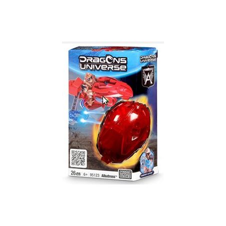 MEGA BLOKS 95123 non  CHIM HẢI ÂU bộ đồ chơi xếp lắp ráp ghép mô hình ALBATROSS 26 khối