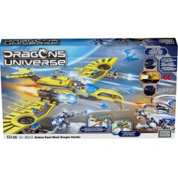MEGA BLOKS 95213 non  DELUXE ĐÔI NGƯỜI NỔ bộ đồ chơi xếp lắp ráp ghép mô hình DELUXE DUAL-BLAST DRAGON HUNTER 151 khối