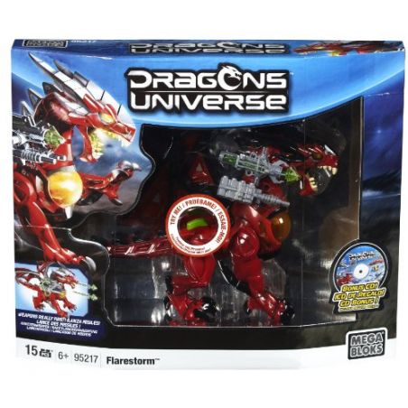 MEGA BLOKS 95217 non  BÃO BÙNG bộ đồ chơi xếp lắp ráp ghép mô hình FLARESTORM 15 khối