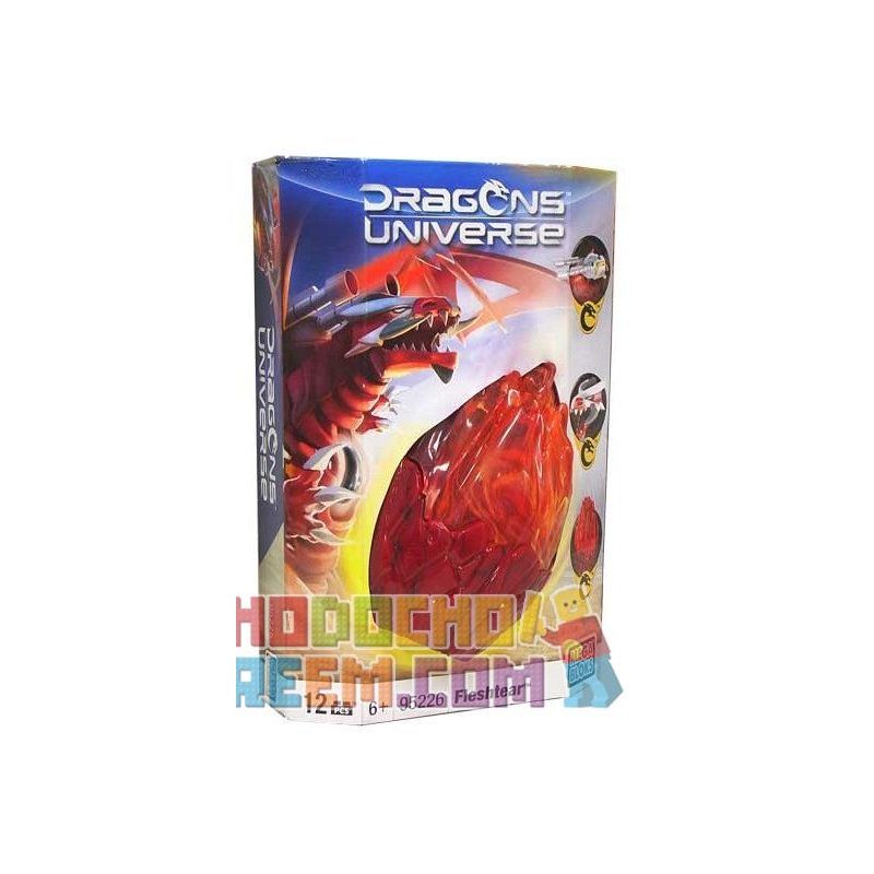 MEGA BLOKS 95226 non  THỊT CÁ bộ đồ chơi xếp lắp ráp ghép mô hình FLESHTEAR 12 khối