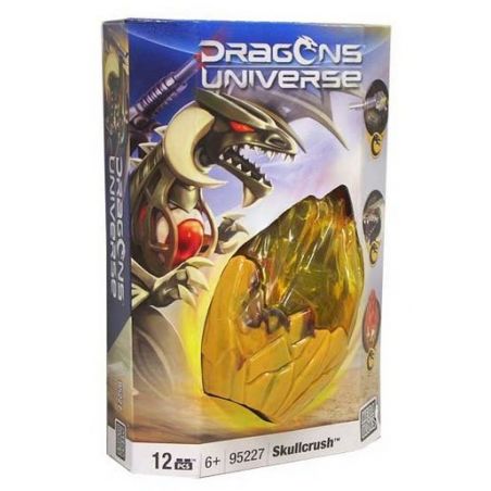 MEGA BLOKS 95227 non  SKULLCRUSH. bộ đồ chơi xếp lắp ráp ghép mô hình 12 khối