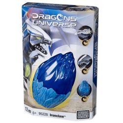 MEGA BLOKS 95228 non  MÓNG VUỐT SẮT bộ đồ chơi xếp lắp ráp ghép mô hình IRONCLAW 12 khối