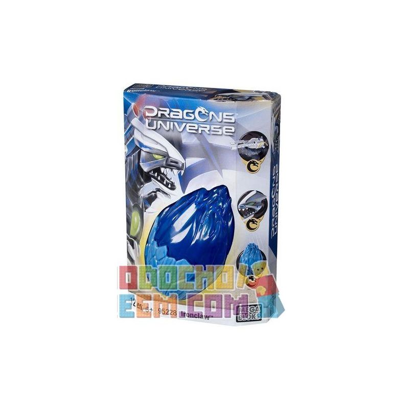 MEGA BLOKS 95228 non  MÓNG VUỐT SẮT bộ đồ chơi xếp lắp ráp ghép mô hình IRONCLAW 12 khối