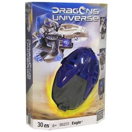 MEGA BLOKS 95231 non  CHIM ƯNG bộ đồ chơi xếp lắp ráp ghép mô hình EAGLE 30 khối