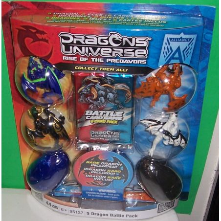 MEGA BLOKS 95137 non  GÓI 5 TRẬN CHIẾN RỒNG bộ đồ chơi xếp lắp ráp ghép mô hình 5 DRAGON BATTLE PACK 44 khối