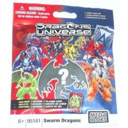 MEGA BLOKS 95181 non  SWARM NHỮNG CÂU CHUYỆN VỀ RỒNG bộ đồ chơi xếp lắp ráp ghép mô hình SWARM DRAGONS