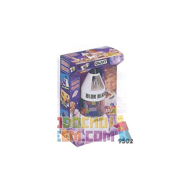 MEGA BLOKS 9502 non  BLOK-BLASTER II bộ đồ chơi xếp lắp ráp ghép mô hình Frozen Nữ Hoàng Băng Giá 125 khối